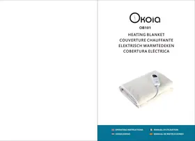 Notice OKOIA OB101 Couverture chauffante électrique