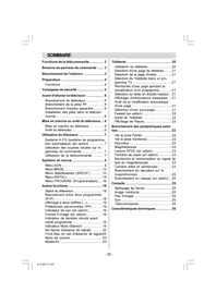 PROLINE 2110 - Téléviseur