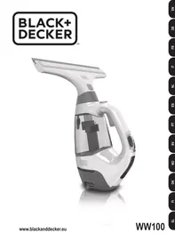 BLACK &amp; DECKER WW100K - Aspirateur vitre