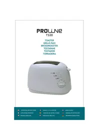 PROLINE TS 20 TOASTER 2 F BLANC - Grille pain