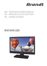 BRANDT B1612HD - Télévision
