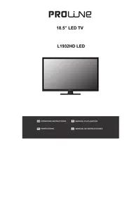PROLINE L1932HD LED - Téléviseur