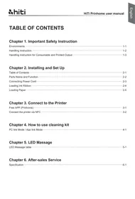 Notice HITI PRINHOME EU Imprimante