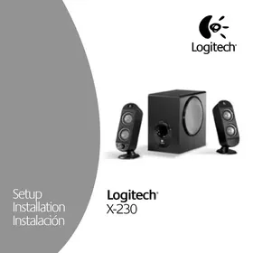 Notice LOGITECH HPINF 2.1 X230 Enceinte bluetooth