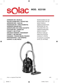 SOLAC ENARA AS 3100 - Aspirateur