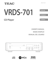 TEAC VRDS-701 - Reproductor de audio