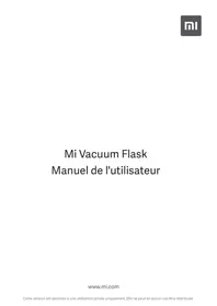 Notice Xiaomi MI VACUUM G9 Thermos