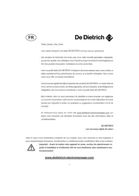 DE DIETRICH DTE 715 F BRUN - Plaque de cuisson
