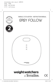 TERRAILLON EASY FOLLOW - Pèse-personne
