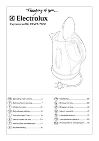 ELECTROLUX EEWA7000INOXBROSSE - Bouilloire