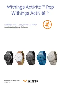 Notice WITHINGS ACTIVITE POP SABLE Montre connectée