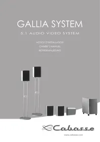 PACK GALLIA 5.1 CABASSE