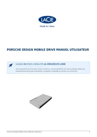 Notice PORSCHE DESIGN D.D 2.51 Disque dur externe