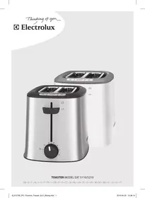 ELECTROLUX EAT5110 ERGO SENSE B - Grille pain