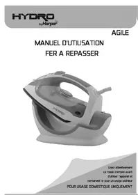 Notice HYDRO AGILE NOIR Fer à repasser