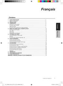 CLARION VX401 - Lecteur dvd