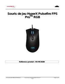 HYPERX Pulsefire FPS Pro RG - Souris