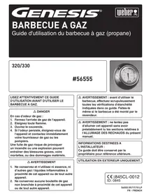 WEBER GENESIS E330 GAZ NAT - Barbecue à gaz