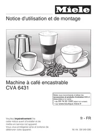 MIELE CVA 6431 INOX - Cafetière