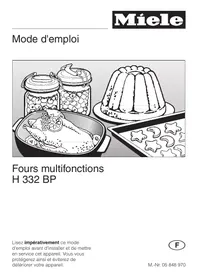 MIELE H332BPC - Four multifonctions