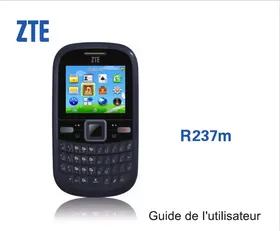 ZTE R237 LS Noir - Téléphone mobile