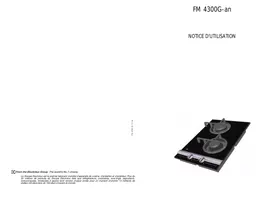 AEG FM 4300 GAN - Plaque de cuisson
