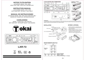 TOKAI LAR72 - Autoradio