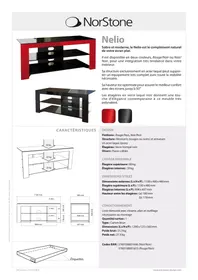 Notice NORSTONE NELIO Meuble TV