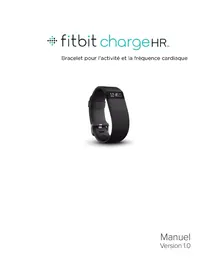 Notice FITBIT CHARGE HR PINK LARGE Bracelet connecté