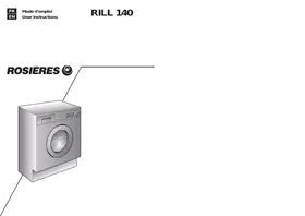 ROSIERES RILL 140 - Machine à laver