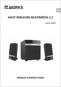 Notice IT WORKS SPEAKER 2.1 Haut-parleur