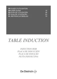 DE DIETRICH DPi7572W4335007 - Plaque de cuisson