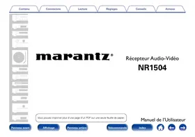 MARANTZ NR1504B - AV receiver