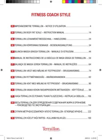 TERRAILLON FITNESS COACH STYLE - Pèse-personne