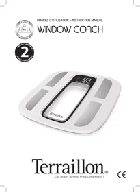 TERRAILLON WiNDOW COACH - Pèse-personne