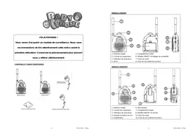 Notice TECHFIVE BABYPHONE TF 141 Babyphone