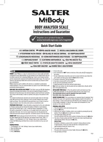 SALTER SA 9159 BK3R - Pèse-personne connecté