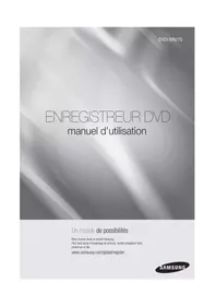 Notice SAMSUNG DVD-SR275 Enregistreur DVD