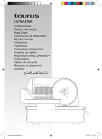 TAURUS CUTMASTER 915506 - Trancheuse alimentaire