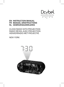 Notice DCYBEL NEW YORK Radio-réveil