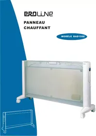 PROLINE RAD 150 E - Radiateur électrique