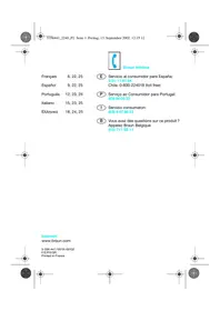 Notice KURTZ EASY START 2240 épilateur électrique