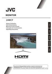 Notice JVC MONITEUR24WCF Écran d'ordinateur