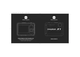 DIMAGE X1 KONICA