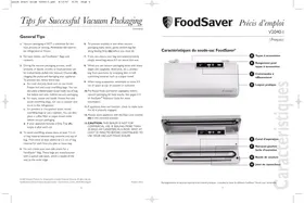 FOODSAVER SL3240 - Appareil d'emballage sous vide