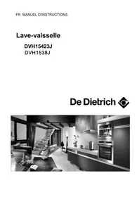 DE DIETRICH DVH 15423 - Lave-vaisselle