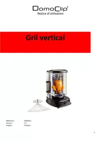 DOMOCLIP DOmM323 - Gril électrique