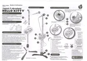 Notice HELLO KITTY MICRO SUR PIED 19909 Microphone sans fil