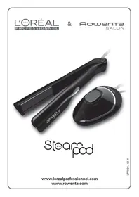 Notice L OREAL PARIS STEAMPOD BLANC Lisseur cheveux