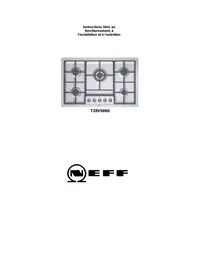 NEFF T28V56NO - Table de cuisson